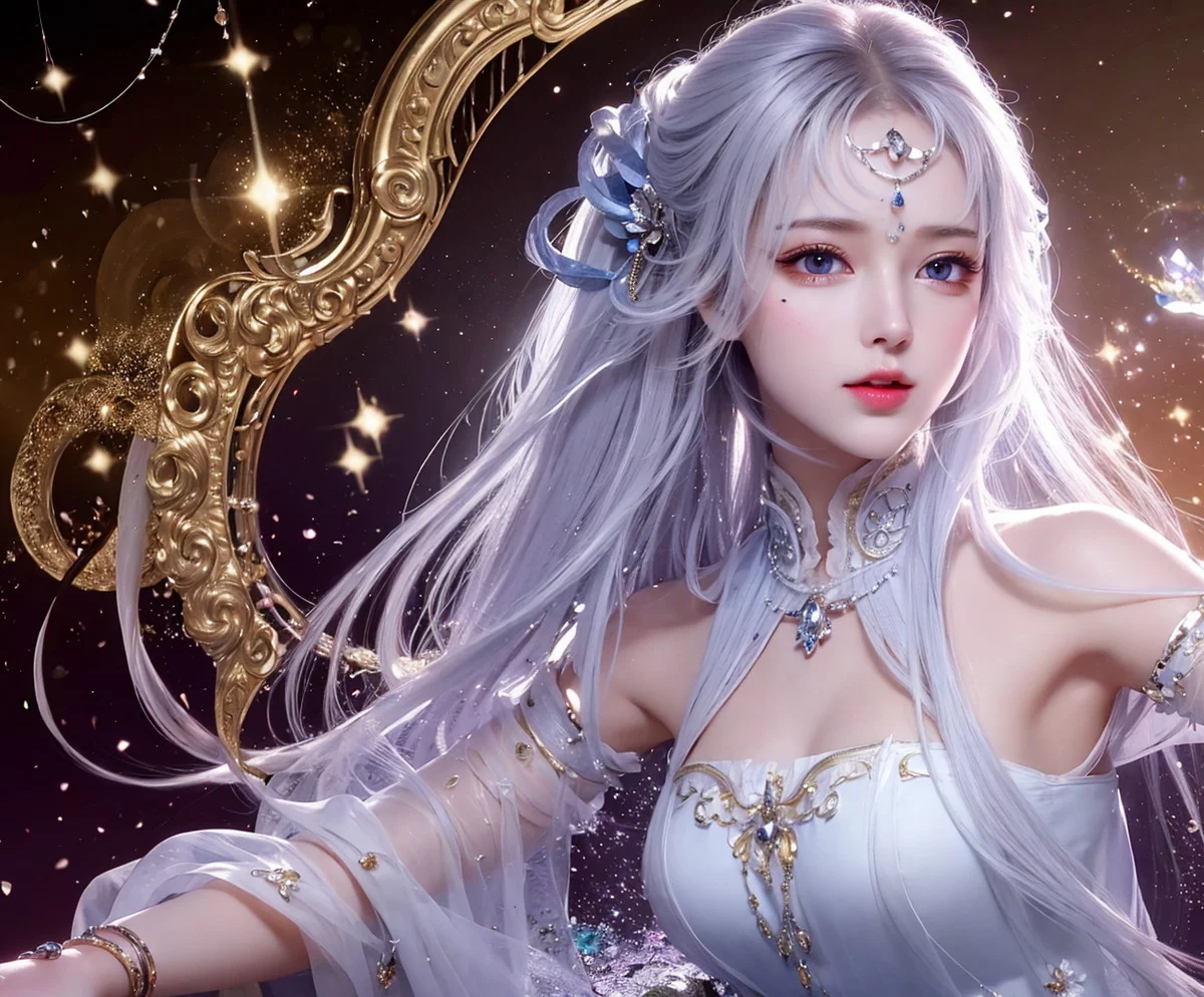AI美图010期绮丽梦幻主题性感梦幻美女完美身材迷人写真及下载28P
