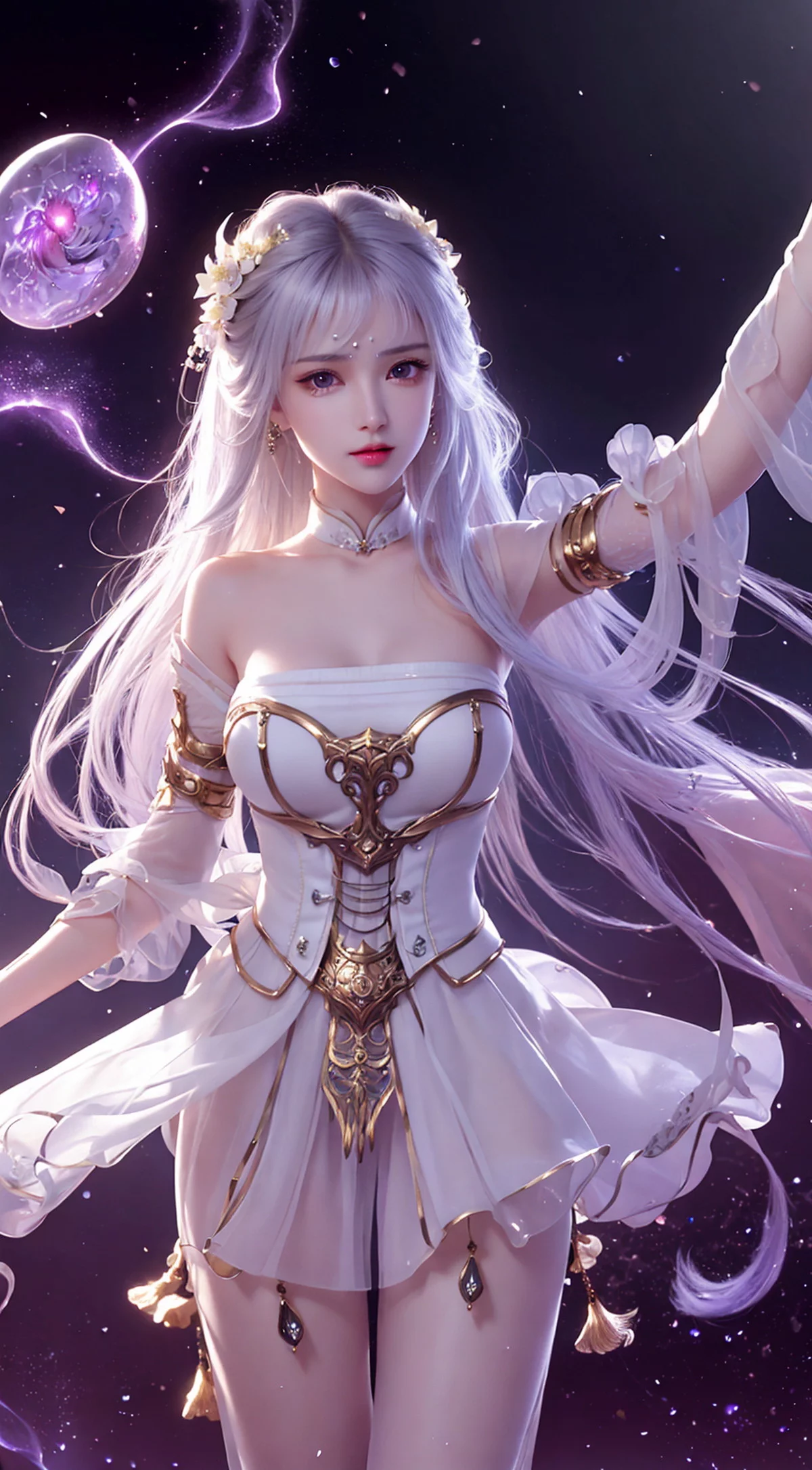AI美图010期绮丽梦幻主题性感梦幻美女完美身材迷人写真及下载28P