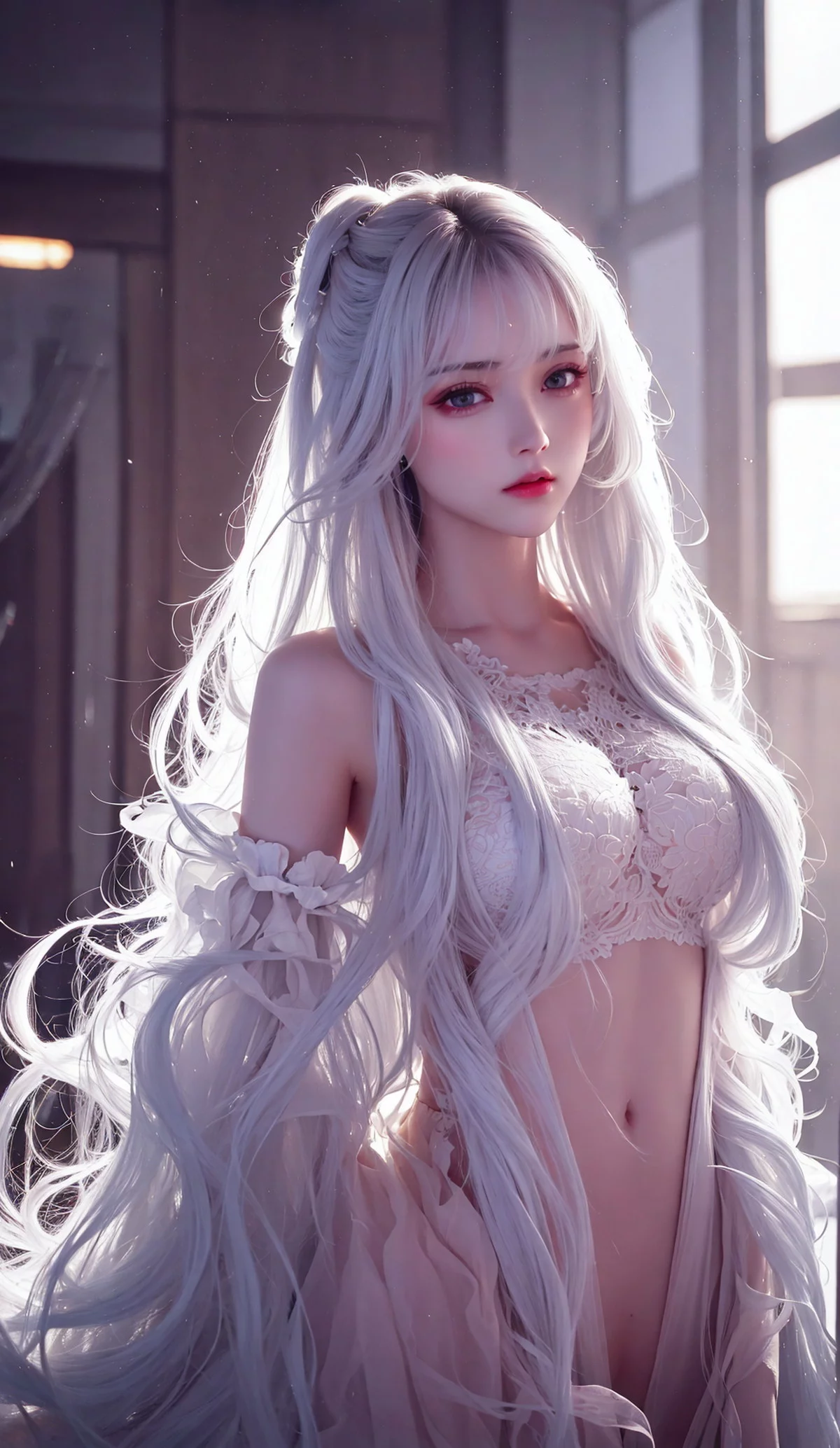 AI美图010期绮丽梦幻主题性感梦幻美女完美身材迷人写真及下载28P