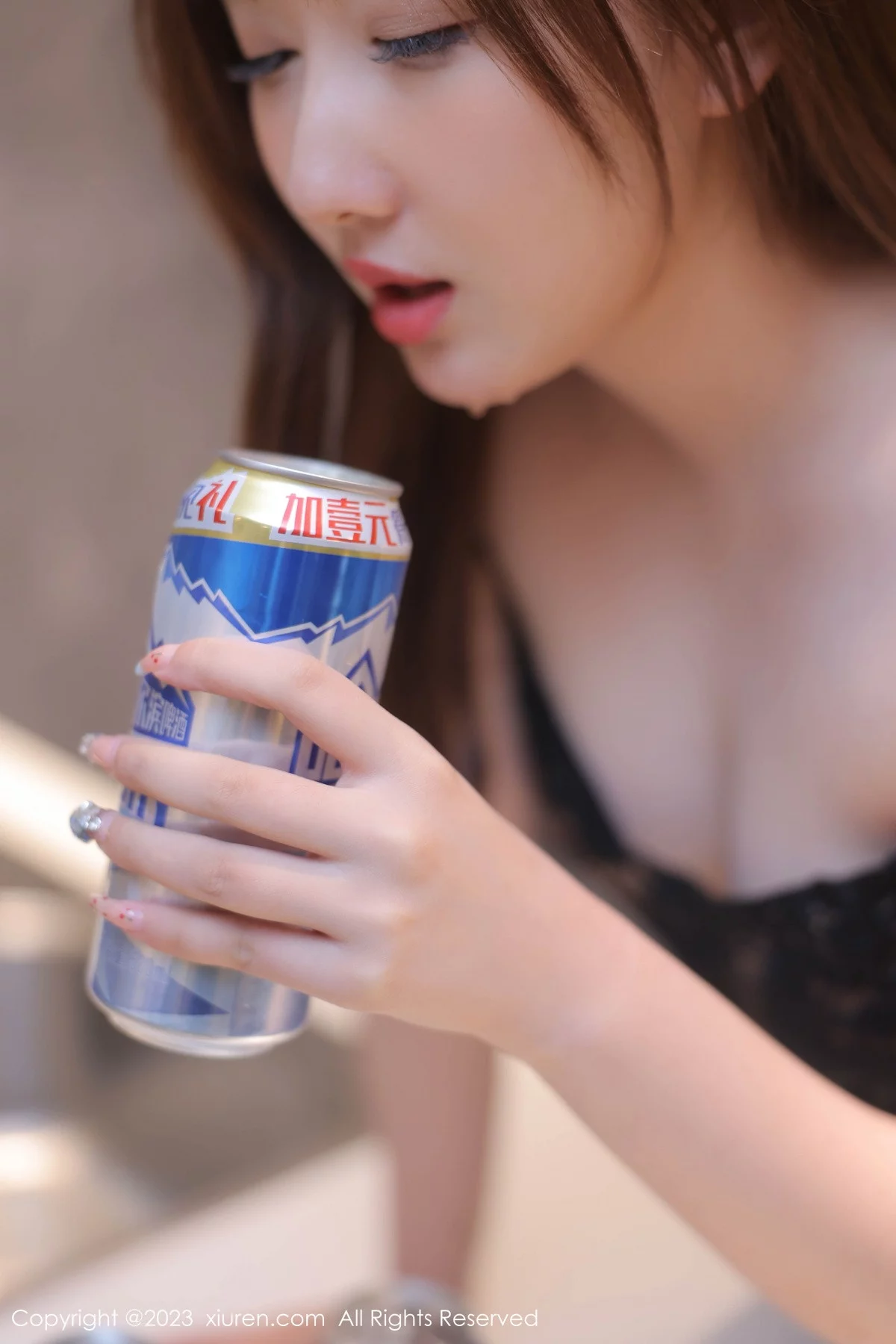 XiuRen第7437期_模特江真真私房浴室性感黑色薄纱吊带短裙配超薄黑丝诱惑写真88P