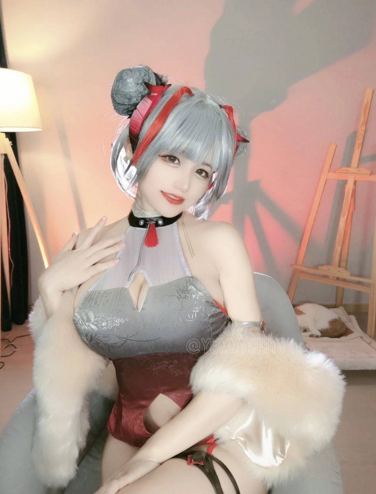 动漫博主小仓千代w-Twitter合集精选主题性感多套服饰+自拍系列迷人诱惑写真350P