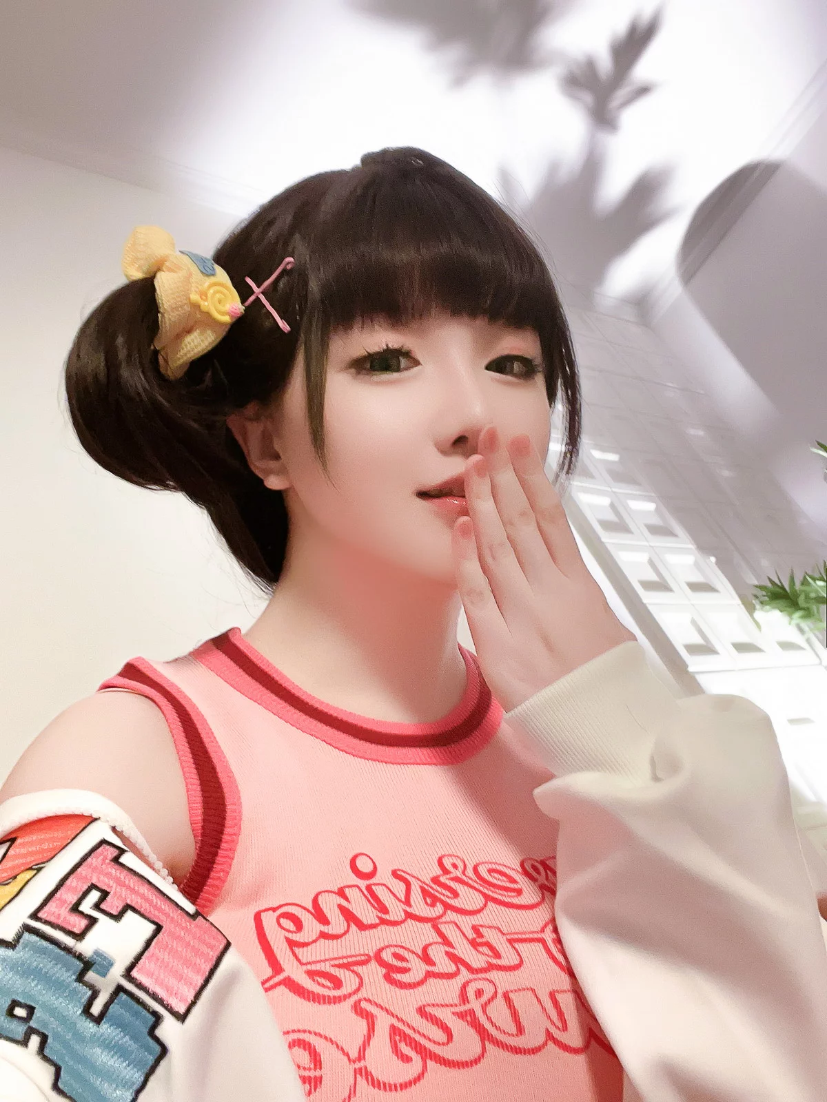 Coser小姐姐星之迟迟邻家的小鬼头妹妹主题性感绒毛内衣+蕾丝内衣完美诱惑写真134P