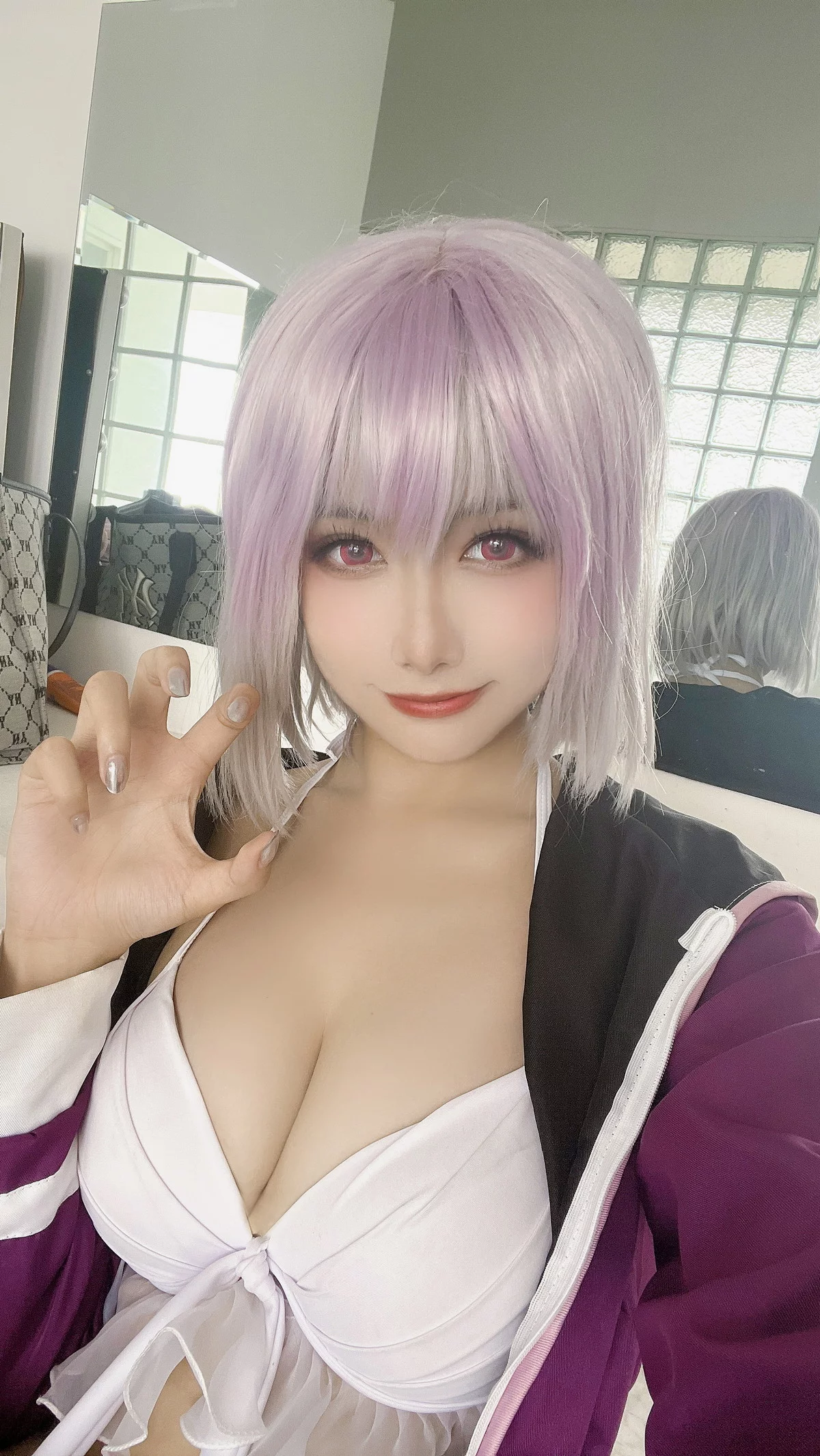 微博妹子Momoko葵葵&瓜希酱新条茜泳装主题泳池性感比基尼秀完美身材诱惑写真85P