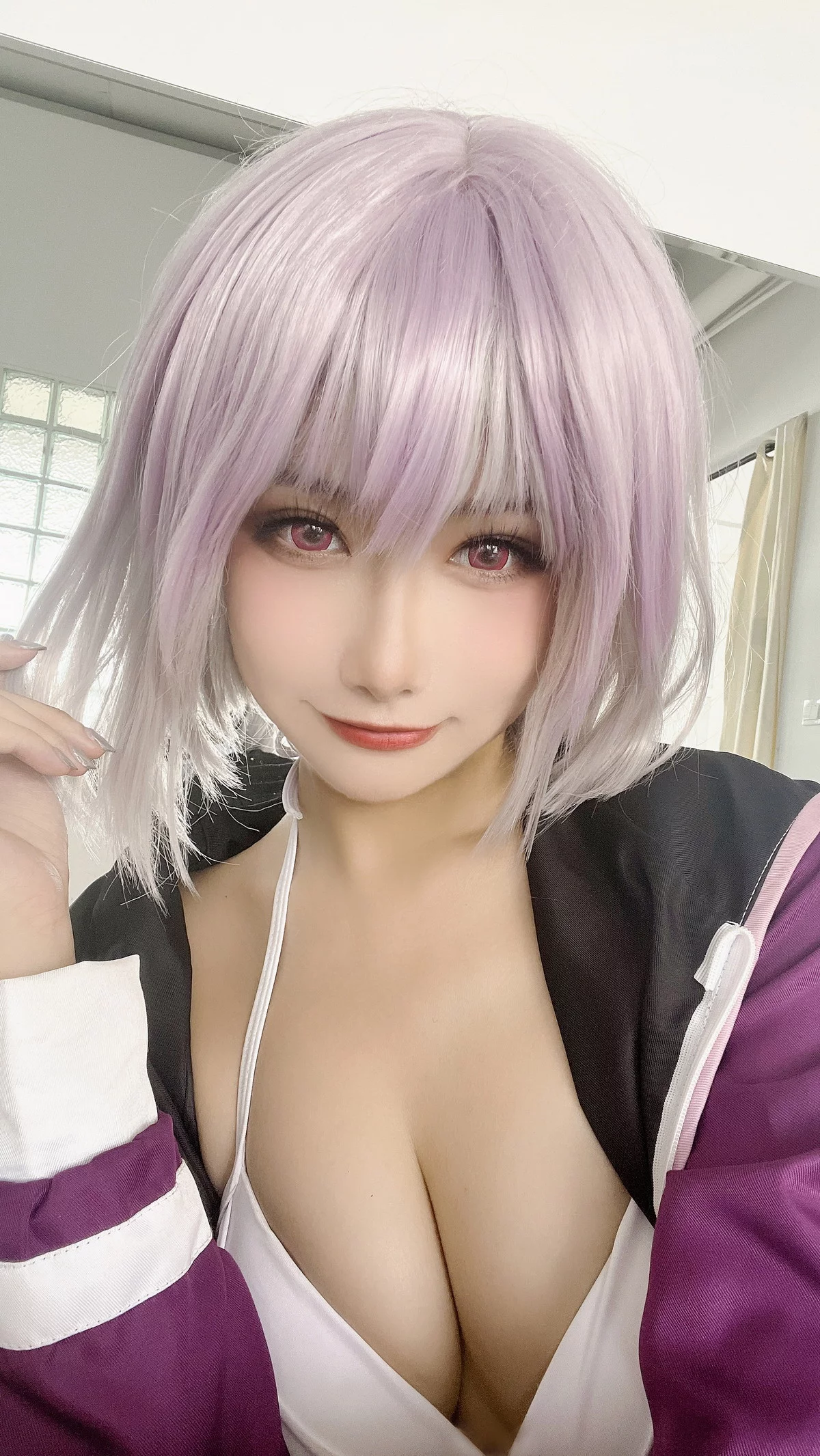 微博妹子Momoko葵葵&瓜希酱新条茜泳装主题泳池性感比基尼秀完美身材诱惑写真85P