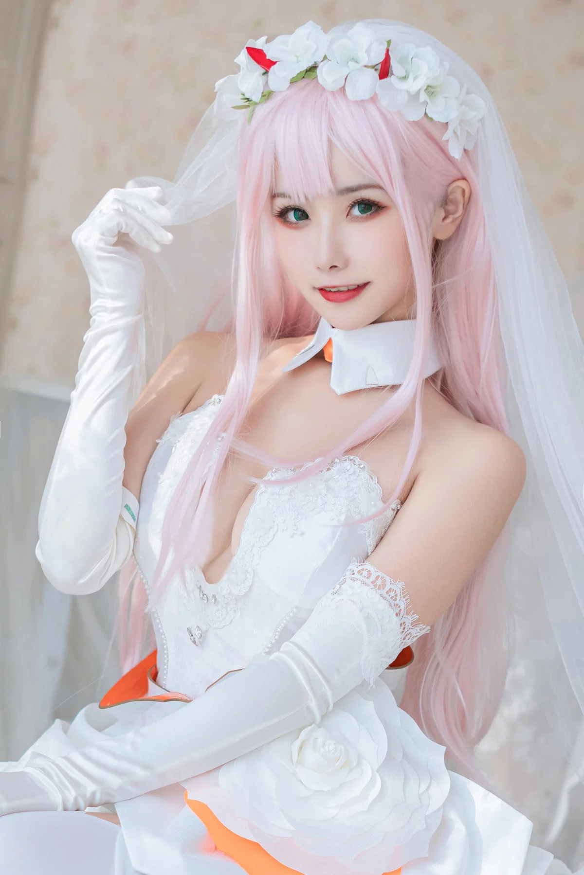 微博妹子Momoko葵葵泳装&兔女郎&花嫁主题性感多套服饰秀完美身材诱惑写真61P
