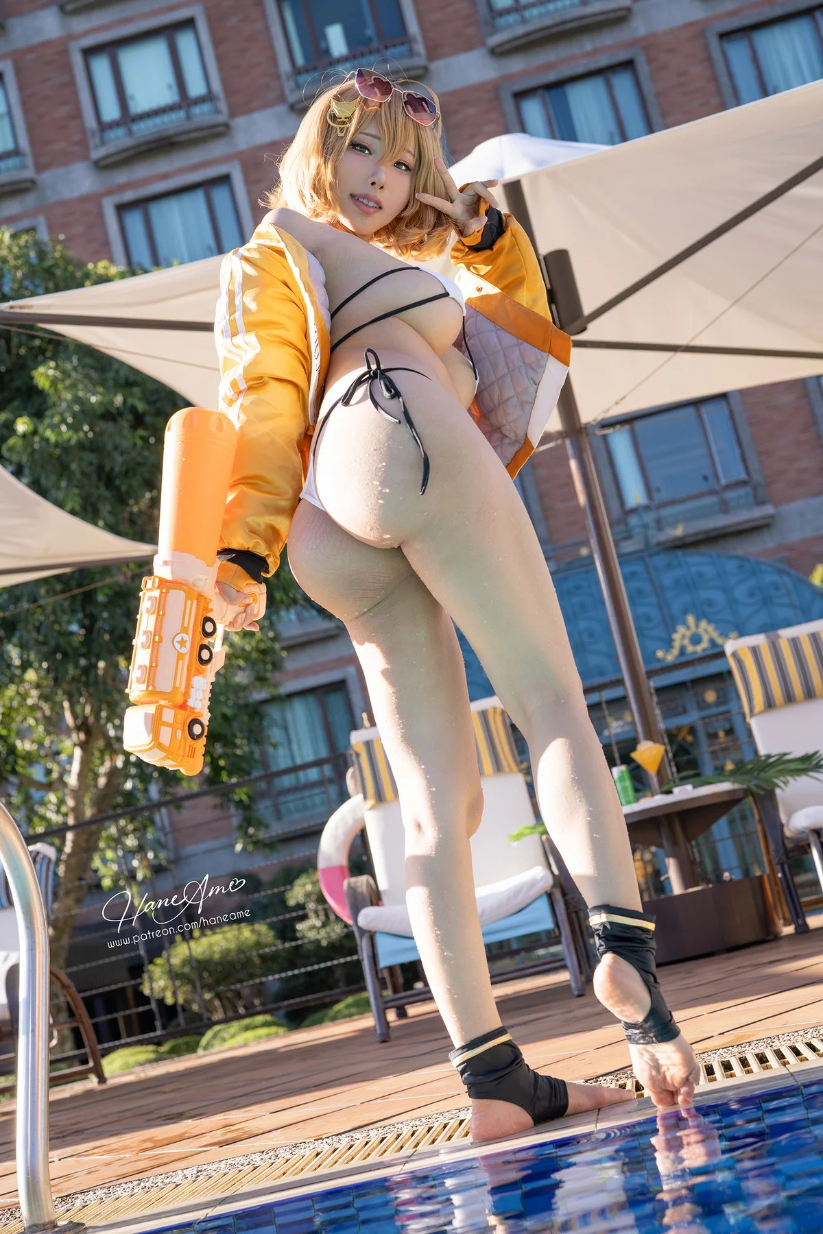 Coser美女雨波_HaneAme9月合集主题户外性感内衣系列秀丰满身材惹火诱惑写真171P