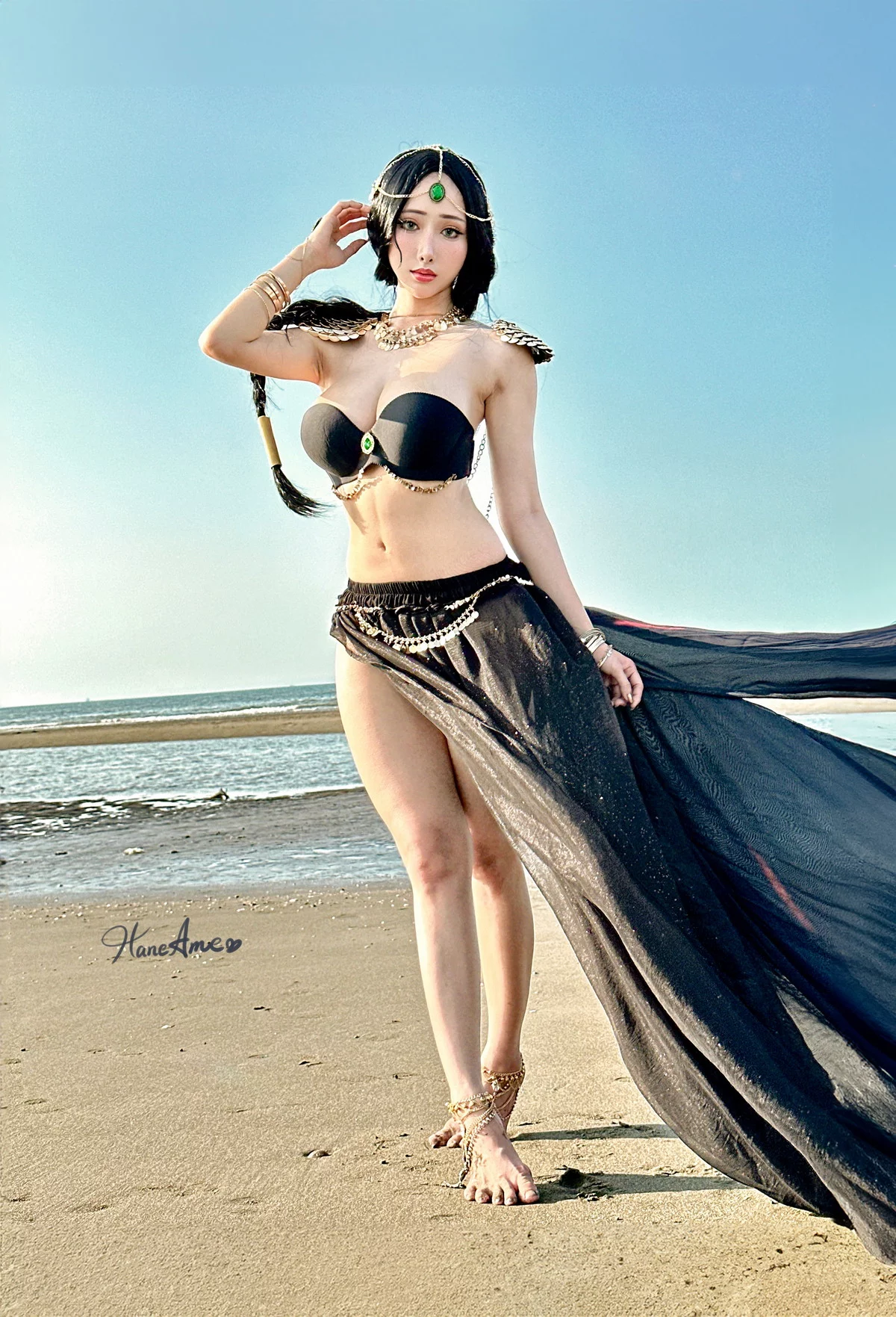 Coser美女雨波_HaneAme9月合集主题户外性感内衣系列秀丰满身材惹火诱惑写真171P