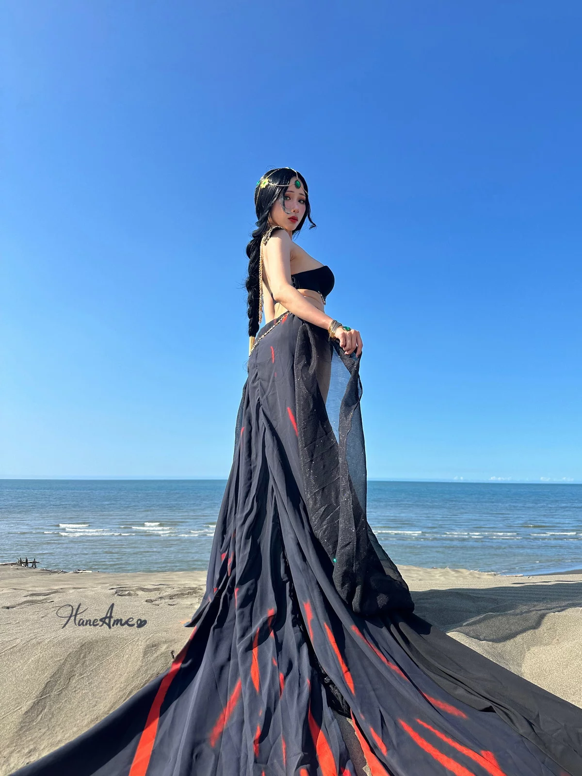 Coser美女雨波_HaneAme9月合集主题户外性感内衣系列秀丰满身材惹火诱惑写真171P