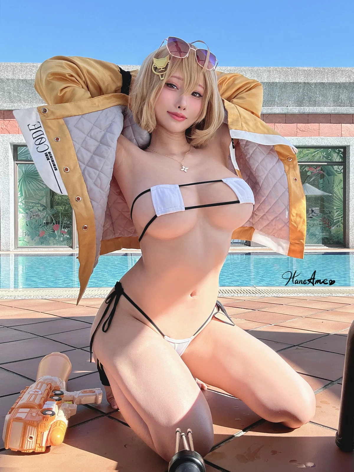 Coser美女雨波_HaneAme9月合集主题户外性感内衣系列秀丰满身材惹火诱惑写真171P