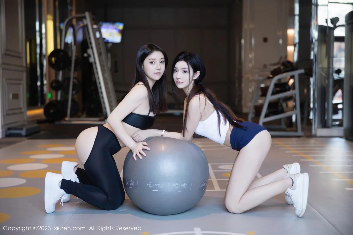 XiuRen第7819期_模特合集女神豆瓣酱健身所场景性感瑜伽服饰秀完美身材诱惑写真71P