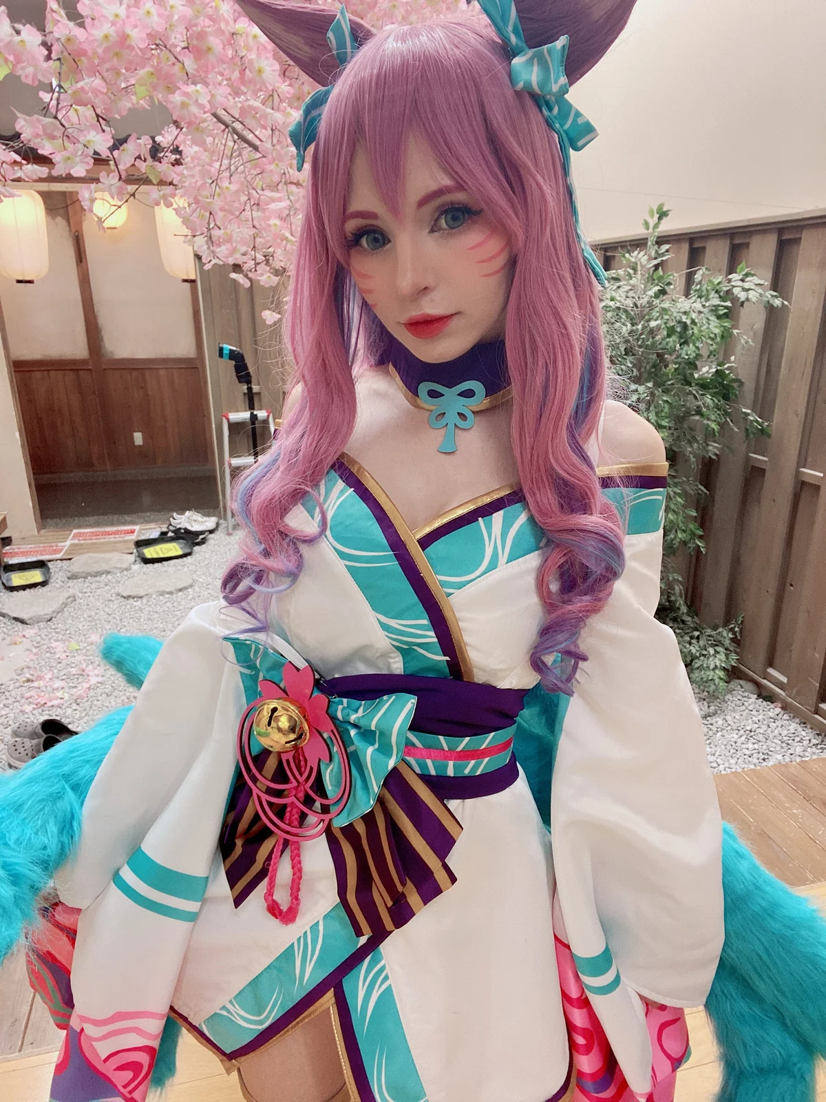 爱尔兰萝莉美女Peach Milky阿狸英雄联盟主题性感多套服饰系列秀完美身材诱惑写真142P