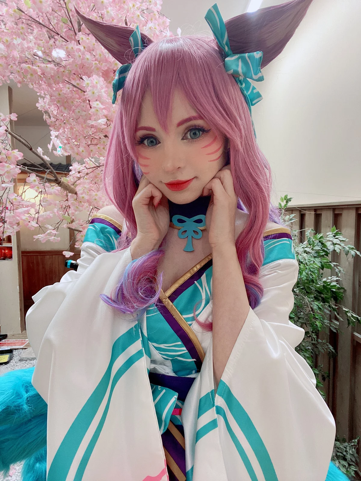 爱尔兰萝莉美女Peach Milky阿狸英雄联盟主题性感多套服饰系列秀完美身材诱惑写真142P