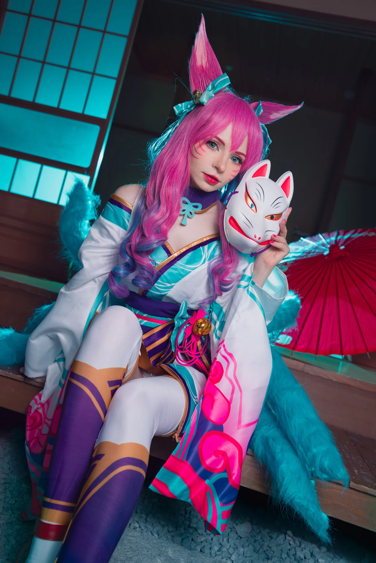 爱尔兰萝莉美女Peach Milky阿狸英雄联盟主题性感多套服饰系列秀完美身材诱惑写真142P