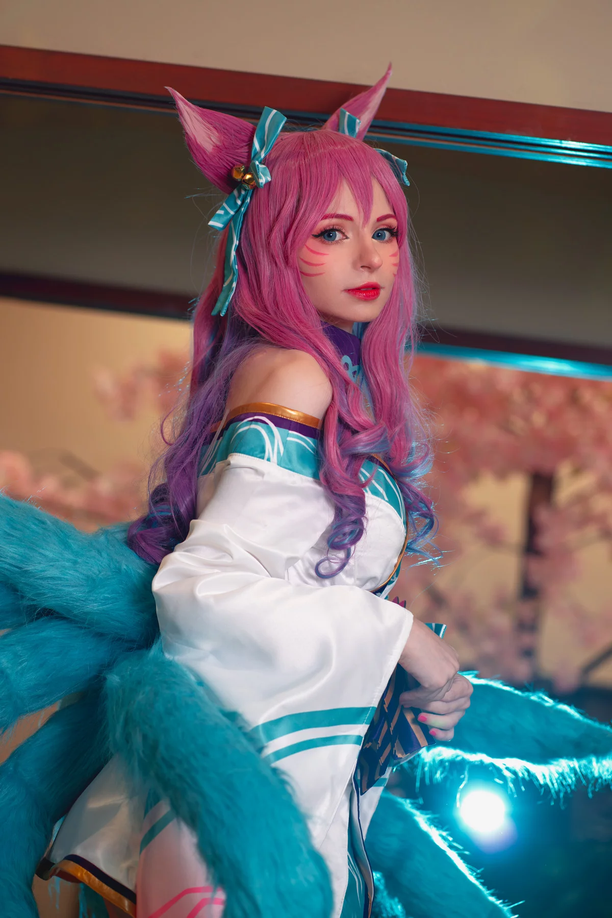 爱尔兰萝莉美女Peach Milky阿狸英雄联盟主题性感多套服饰系列秀完美身材诱惑写真142P