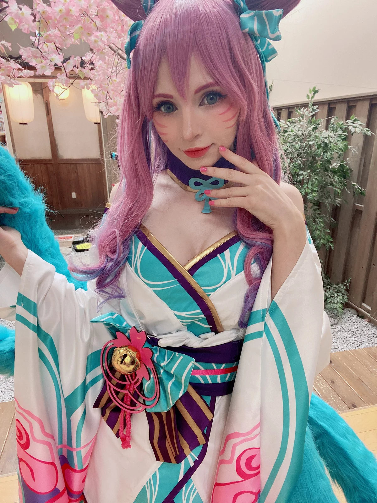 爱尔兰萝莉美女Peach Milky阿狸英雄联盟主题性感多套服饰系列秀完美身材诱惑写真142P