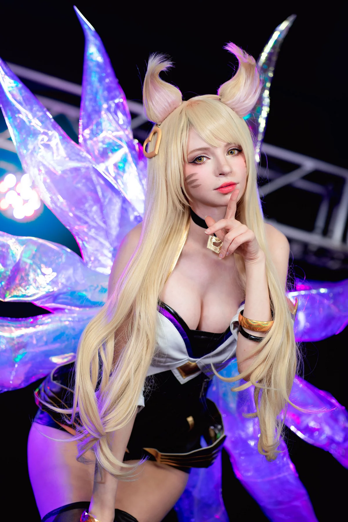 爱尔兰萝莉美女Peach Milky阿狸英雄联盟主题性感多套服饰系列秀完美身材诱惑写真142P