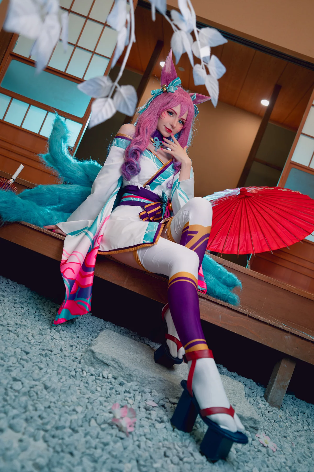 爱尔兰萝莉美女Peach Milky阿狸英雄联盟主题性感多套服饰系列秀完美身材诱惑写真142P