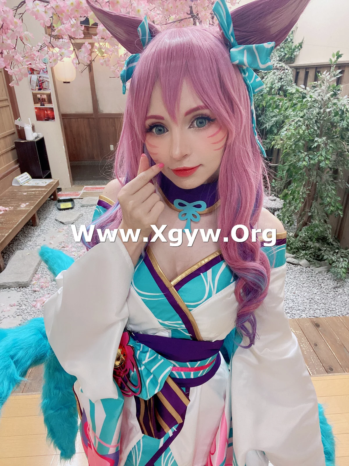 爱尔兰萝莉美女Peach Milky阿狸英雄联盟主题性感多套服饰系列秀完美身材诱惑写真142P