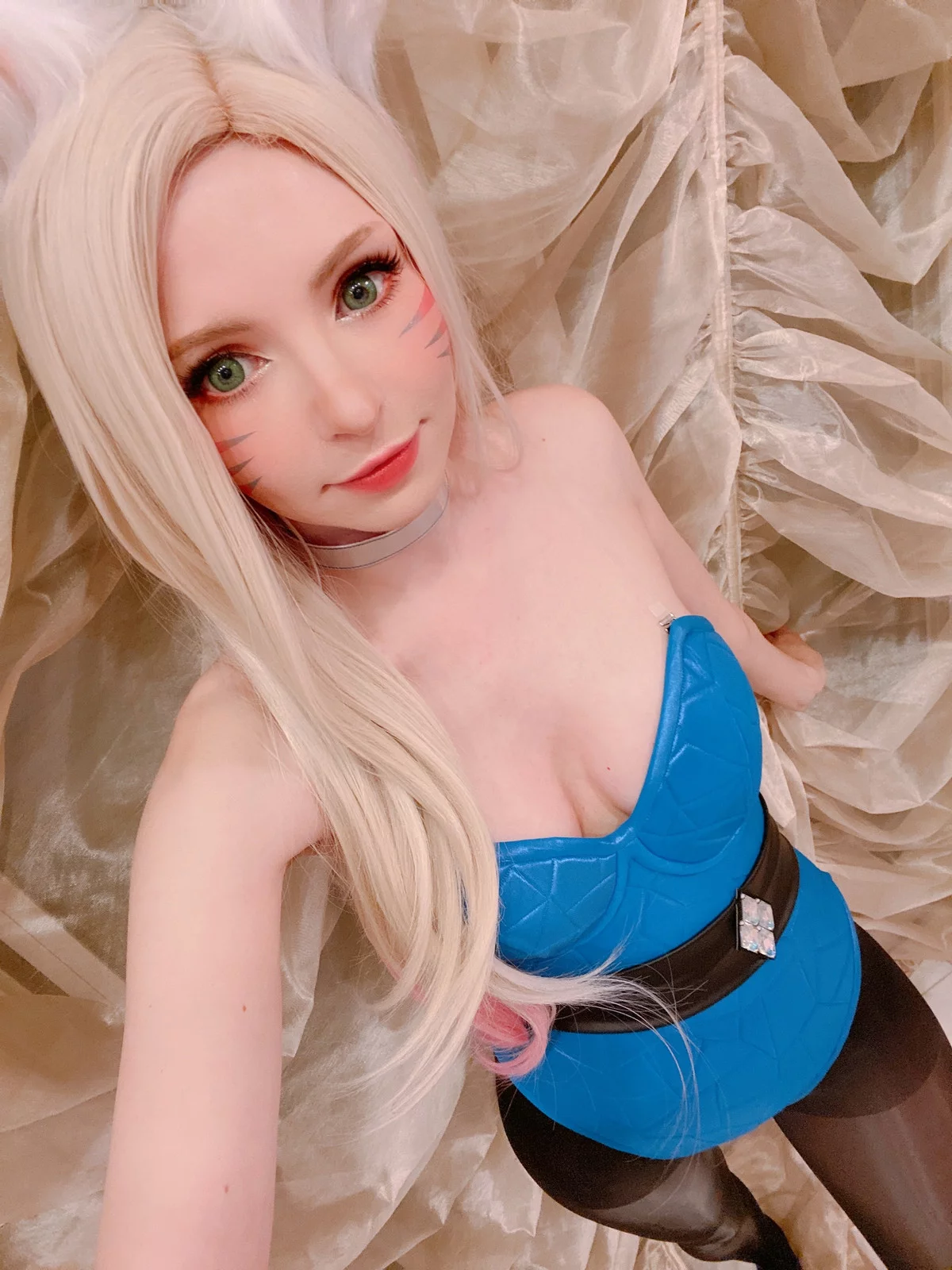 爱尔兰萝莉美女Peach Milky阿狸英雄联盟主题性感多套服饰系列秀完美身材诱惑写真142P