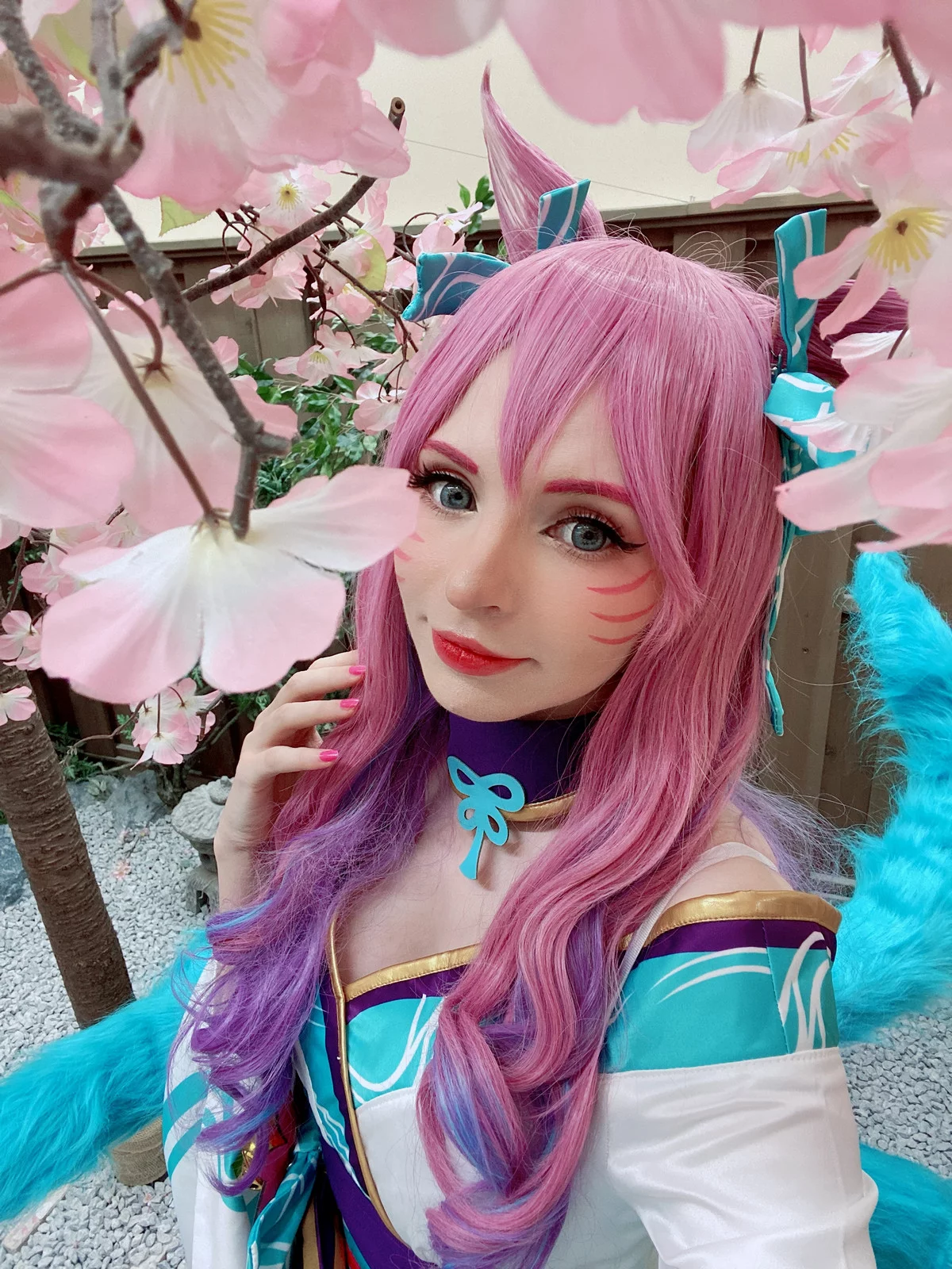 爱尔兰萝莉美女Peach Milky阿狸英雄联盟主题性感多套服饰系列秀完美身材诱惑写真142P