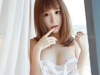 [YouMei尤美]Vol.027_嫩模绯月樱私房纯白蕾丝薄纱半脱露豪乳撩人诱惑写真30P