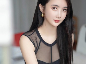 XiuRen第5505期_模特Summer宝宝私房半脱露黑色轻透服饰秀曼妙身姿诱惑写真51P
