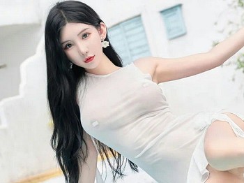 XiuRen第7049期_女神周于希Sally水中拍摄白色薄透连衣长裙秀惹火身材诱惑写真90P