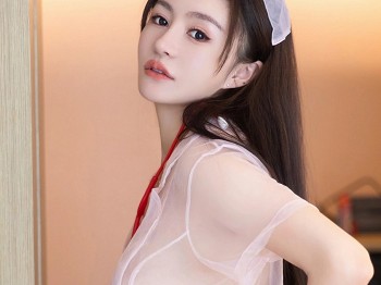 XiuRen第7620期_模特唐宁宁私房性感轻透情趣护士服饰透视秀惹火身材诱惑写真82P