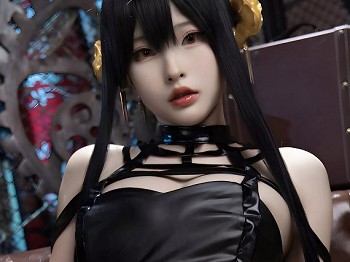 性感尤物清水由乃间谍过家家约尔兔女郎主题黑皮连体衣配黑皮长靴秀完美身材诱惑写真111P